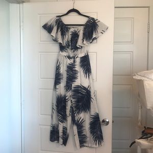 Off the shoulder romper